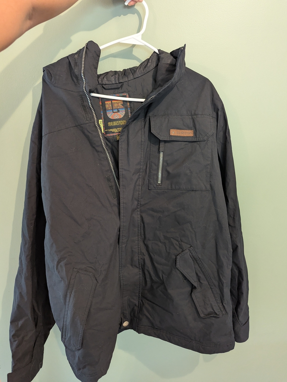 Burton Men's Dryride Jacket Black Medium